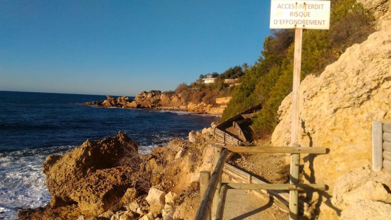 200m de la plage ,3mn du port à 50m du centre ville Carry-le-Rouet Exterior foto